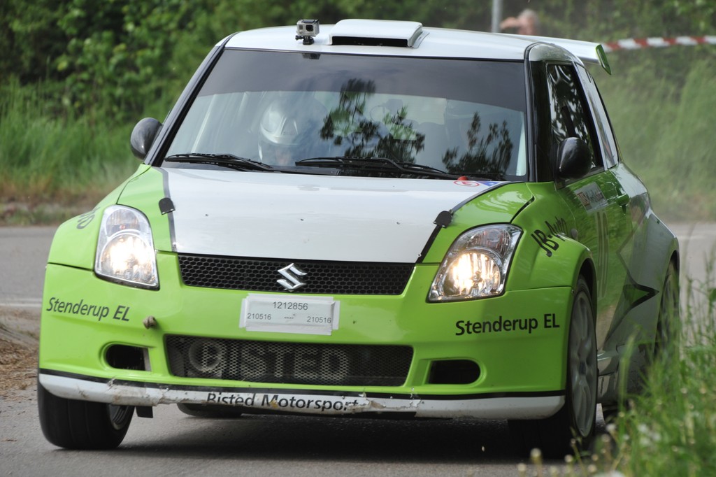 Jesper Bisted jagter en klassesejr, når der fredag aften køres rallysprint i Fårvang